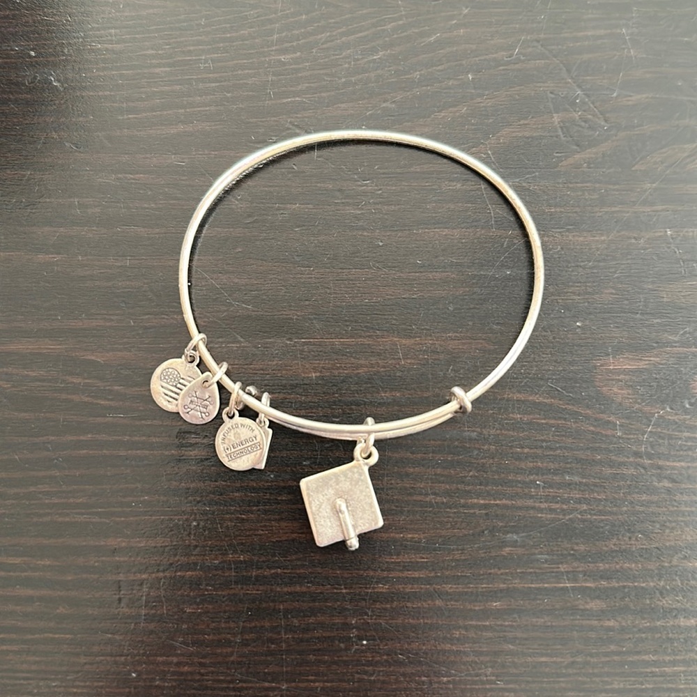 Alex and ani bracelet graduate hat